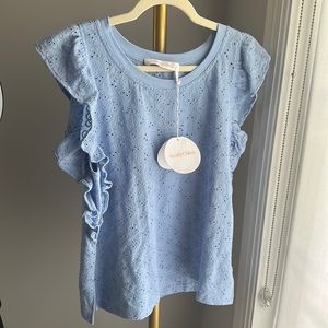 See by Chloe eyelet top